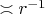 $ \asymp r^{-1}$