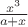 $\frac{x^3}{a+x}$ $\frac{x^3}{a+x}$