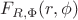 $F_{R, \Phi}(r, \phi)$