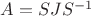 $A=SJS^{-1}$
