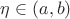 $\eta \in (a,b)$