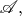 $\mathscr{A},$
