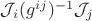 $ \mathcal{J}_i (g^{ij})^{-1} \mathcal{J}_j$