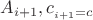 $A_{i+1}, c__{i+1} = c
