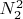 $N_{2}^{2}$