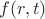 $f(r,t)$