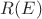 $R(E)$