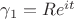 $\gamma_1=R e^{it}$
