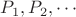 $P_1, P_2, \dotsb $