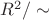 $R^2/\sim$