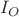 $I_O$