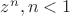 $z^n, n<1$ $z^n, n<1$