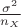$\frac{\sigma ^2}{n_X}$