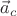 $\vec{a}_c$
