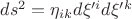 $ds^2=\eta_{ik}d\xi'^id\xi'^k$