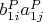 $b_{1i}^Pa_{1j}^P$