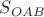 $S_{OAB}$