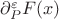 $\partial^{\varepsilon}_P F(x)$ $\partial^{\varepsilon}_P F(x)$