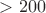 $>200 мВт$