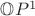 $\mathbb{O}P^1$