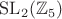 $\operatorname{SL}_2(\mathbb{Z}_5)$