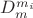 $D_m^{m_i}$