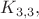 $K_{3,3},$