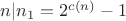 $n|n_1=2^{c(n)}-1$