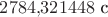 $2784{,}321448\text{ с}$