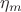 $\eta_m $