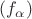 $(f_\alpha)$
