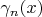 $\gamma_n(x)$