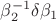 $\beta_2^{-1}\delta\beta_1$ $\beta_2^{-1}\delta\beta_1$