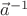 $\vec a^{-1}$