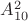 $A_{10}^2$