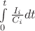 $\int\limits_{0}^{t}\frac{I_i}{C_i}dt \right) $