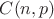 $C(n, p)$