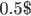 0.5\$