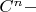 $C^n-$