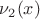$\nu_2(x)$