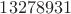 $13278931$