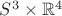 $S^3\times\mathbb{R}^4$