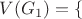 $V(G_1)=\{$ $V(G_1)=\{$