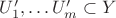 $U_1',\ldots U_m'\subset Y$