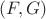 $(F, G)$