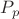 ${P}_{p}$