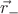 $\vec{r}_{-}$
