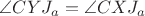 $\angle CYJ_a = \angle CXJ_a$