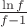 $\frac{\ln{f}}{f-1}$