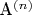 A^{(n)}